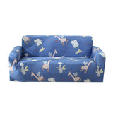 Max Elastic Sofa Cover 4 Sizes Sapphire Blue 2-Seater Happy Elf