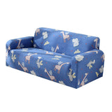 Max Elastic Sofa Cover 4 Sizes Sapphire Blue 2-Seater Happy Elf