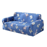 Max Elastic Sofa Cover 4 Sizes Sapphire Blue 2-Seater Happy Elf