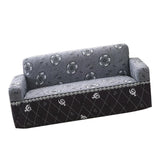 Max Elastic Sofa Cover 4 Sizes Sapphire Blue 2-Seater Popular Site