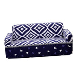 Max Elastic Sofa Cover 4 Sizes Sapphire Blue 2-Seater Roman Knight