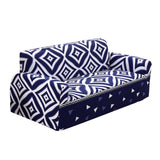 Max Elastic Sofa Cover 4 Sizes Sapphire Blue 2-Seater Roman Knight