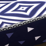 Max Elastic Sofa Cover 4 Sizes Sapphire Blue 2-Seater Roman Knight