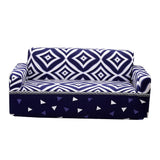 Max Elastic Sofa Cover 4 Sizes Sapphire Blue 2-Seater Roman Knight