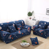 Max Elastic Sofa Cover 4 Sizes Sapphire Blue 3-Seater Star Sky