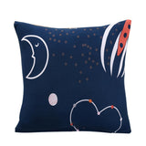 Max Pillowcases 18x18 Inch Home Decor Pillow Case Green Star Night