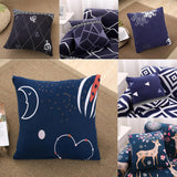 Max Pillowcases 18x18 Inch Home Decor Pillow Case Green Star Night