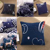 Max Pillowcases 18x18 Inch Home Decor Pillow Case Green Star Night