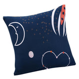 Max Pillowcases 18x18 Inch Home Decor Pillow Case Green Star Night