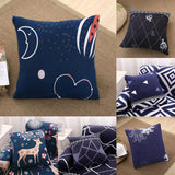 Max Pillowcases 18x18 Inch Home Decor Pillow Case Green Star Night