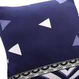 Max Pillowcases 18x18 Inch Home Decor Pillow Case Green Triangle