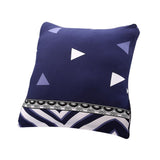 Max Pillowcases 18x18 Inch Home Decor Pillow Case Green Triangle