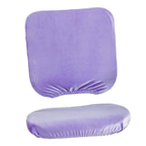 Removable Stretchable Slipcover Office Computer Chair Covers Light Purple