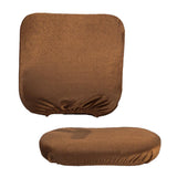 Max Removable Stretchable Slipcover Office Computer Chair Covers Brown