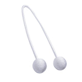 Max 1Pcs Curtain Tiebacks/Clips Creative Drapery Holdback Buckles White
