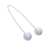 Max 1Pcs Curtain Tiebacks/Clips Creative Drapery Holdback Buckles White