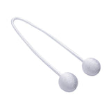 Max 1Pcs Curtain Tiebacks/Clips Creative Drapery Holdback Buckles White