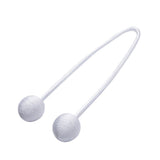Max 1Pcs Curtain Tiebacks/Clips Creative Drapery Holdback Buckles White