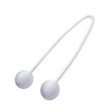 Max 1Pcs Curtain Tiebacks/Clips Creative Drapery Holdback Buckles White
