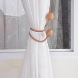 Max 1Pcs Curtain Tiebacks/Clips Creative Drapery Holdback Buckles Red Copper