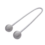 Max 1Pcs Curtain Tiebacks/Clips Creative Drapery Holdback Buckles Gray