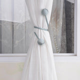 Max 1Pcs Curtain Tiebacks/Clips Creative Drapery Holdback Buckles Green Ash