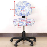 Max Elastic Separate Office Computer Rotating/Swivel Chair Cover  Style_4