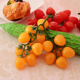 Realistic Artificial Plastic Vegetables Decorative Food Green Peppers Yellow