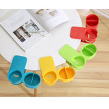 Max Multi-functional Home Office Table Desktop Cup Holder Clamp Clip Yellow - Aladdin Shoppers