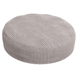 Bar Stool Covers Round Chair Seat Cushion Protector Gray 25x25x5cm