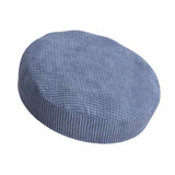 Bar Stool Covers Round Chair Seat Cushion Protector Dark Blue 33x33x10cm