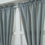 Max Living Room Kitchen Door Window Curtain Valance Drape Grey - 64x183cm