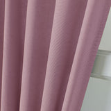 Maxbell Living Room Kitchen Door Window Curtain Valance Drape Pink - 137x102cm