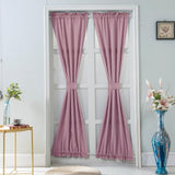 Max Living Room Kitchen Door Window Curtain Valance Drape Pink - 137x183cm