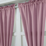 Max Living Room Kitchen Door Window Curtain Valance Drape Pink - 137x183cm