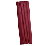 Max Living Room Kitchen Door Window Curtain Valance Drape Wine Red - 137x183cm