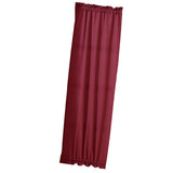Max Living Room Kitchen Door Window Curtain Valance Drape Wine Red - 137x183cm