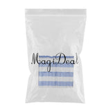 Max Window Striped Short Valance Rod Pocket Curtains Kitchen  Blue_ 137x91.5cm