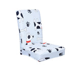 Stretch Short Removable Dining Chair Cover Slipcover Decor Doggy