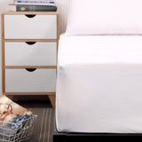 Max Hypoallergenic Mattress Protector Cover Fitted Sheet White - 60x80 inch