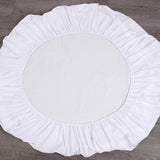 Max Hypoallergenic Mattress Protector Cover Fitted Sheet White - 60x80 inch