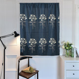 Max Floral Pattern Short Roman Door Window Curtain Sheer Drape Voile F