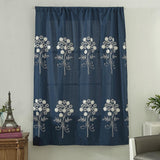 Max Floral Pattern Short Roman Door Window Curtain Sheer Drape Voile F