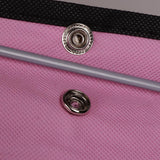 Max 42 Pockets Double-sided Hanging Closet Organizer for Underwear Storage Pink