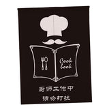 Max Japanese Noren Doorway Curtain Hanging Room Divider for Kitchen Read Menu_85x90cm