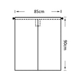 Max Japanese Noren Doorway Curtain Hanging Room Divider for Kitchen Bowl_85x90cm