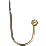 Max 1 Pair Wall Mounted Curtain Holdbacks/Tiebacks U Arm Hook  Bronze