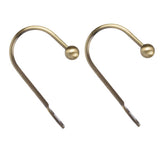 Max 1 Pair Wall Mounted Curtain Holdbacks/Tiebacks U Arm Hook  Bronze