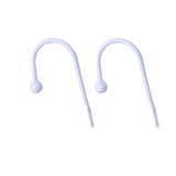 Max 1 Pair Wall Mounted Curtain Holdbacks/Tiebacks U Arm Hook  White