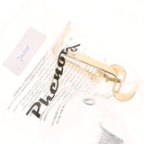 Max Set of 2Pcs Adjustable Metal Curtain Pole Rod Wall Bracket Hook Holder Golden